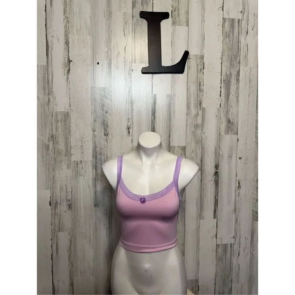 No boundaries purple tank top